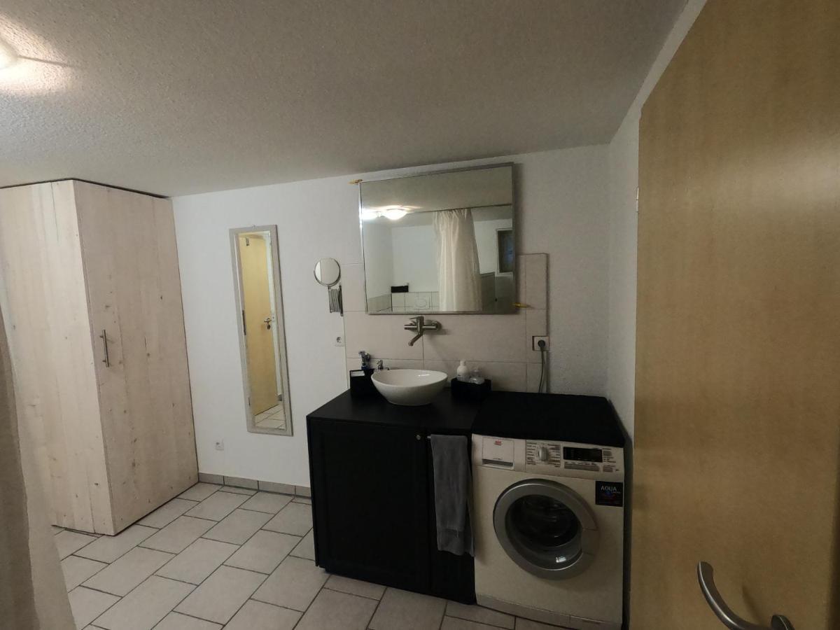 Ferienwohnung Am Teufelsloch Eckersdorf Esterno foto